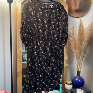 Maurice’s Black Floral Formal Dress